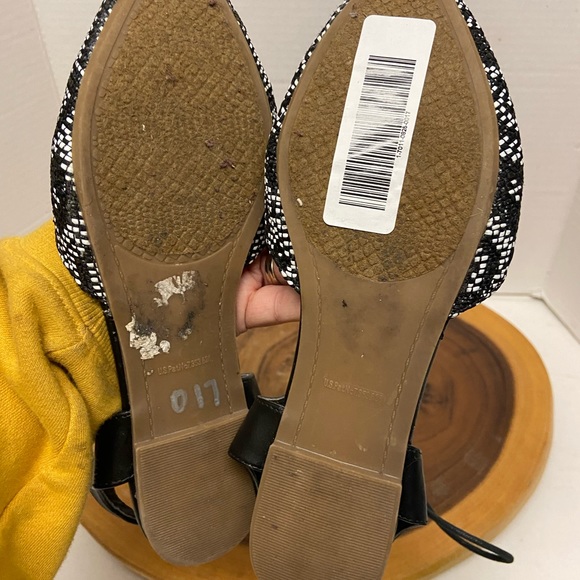 Rampage CONNOR Boho Pointed Toe Ankle Laced Flats - Picture 7 of 7